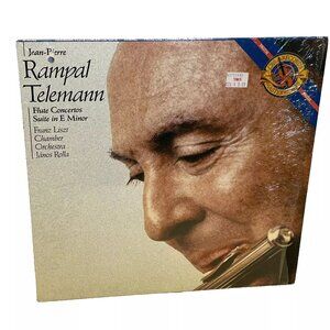 Flute Concertos Suite In E Minor (Vinyl, 1987) CBS Masterworks M 42362 NM LP